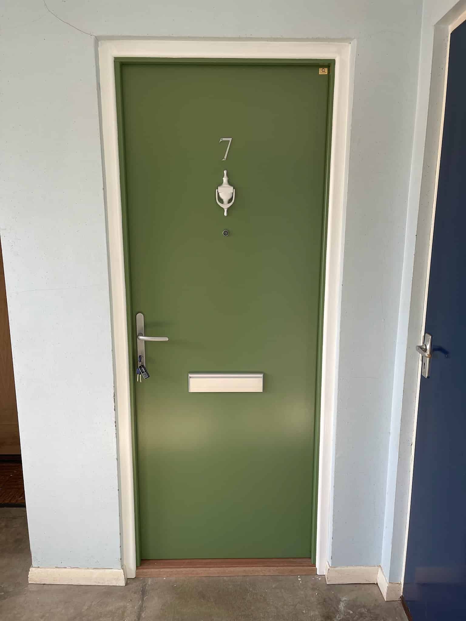 Flat Front Fire Door - Installed Near Worthing, West Sussex