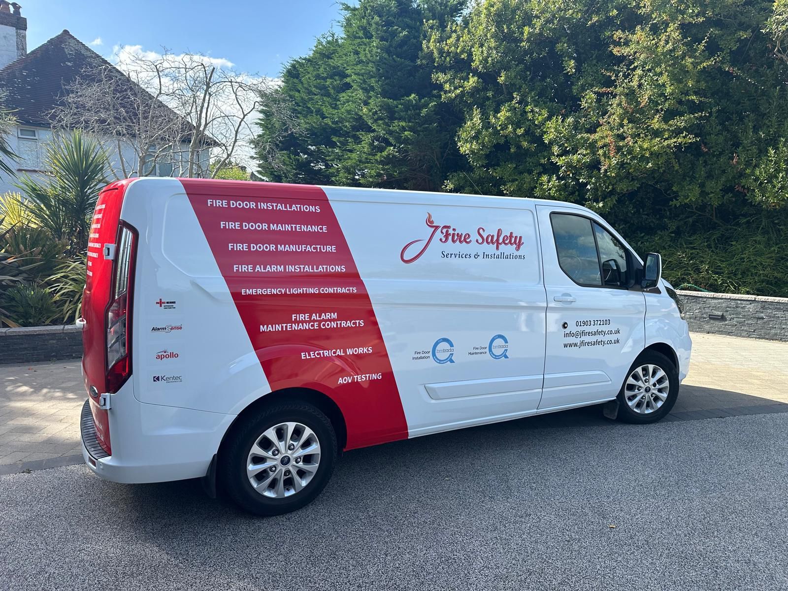 Featured image for “Another J Fire Safety Van Is Out on the Road!”